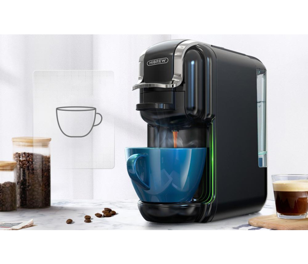HiBrew Kapsułkowy ekspres do kawy 5w1 H2B (czarny) - 1120763 - zdjęcie 2